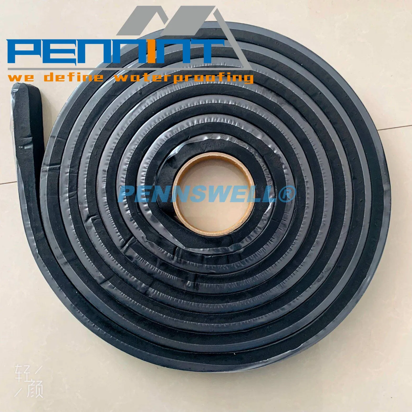 Hydrophilic Swelling Vulcanized Rubber Bentontie Putty Waterstop Strip