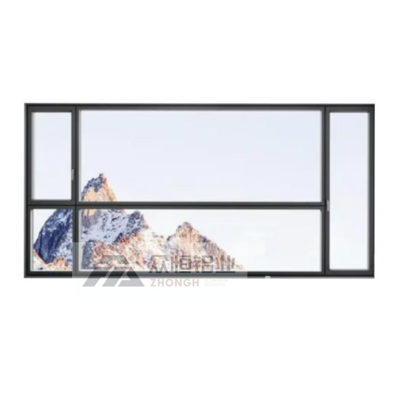 Алюминиевые раздвижные окна с энергосберегающим стеклопакетом