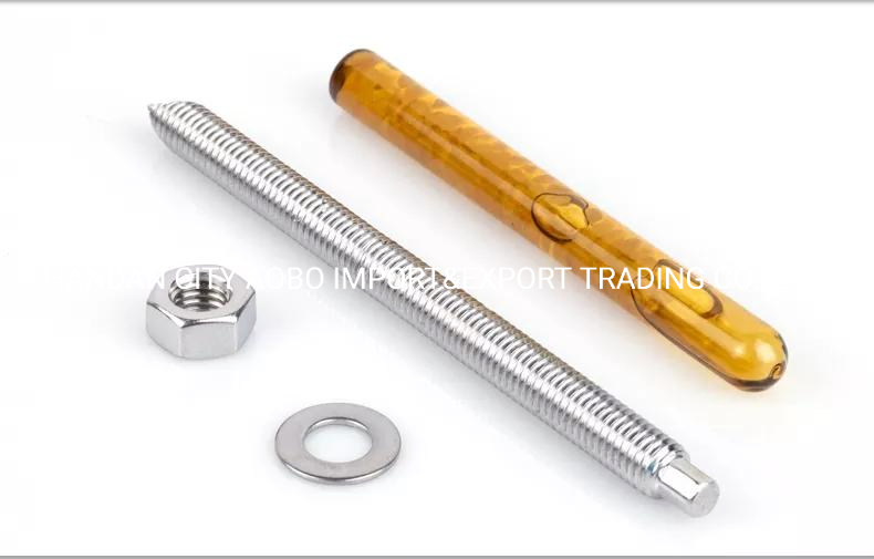 Анкерный болт химический для бетона, нержавеющая сталь