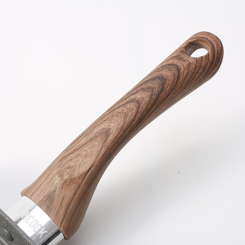 Hot Sale Aluminum Alloy Rectangle Pans Omelette Non Stick Marble Coating Cooking Frying Pan