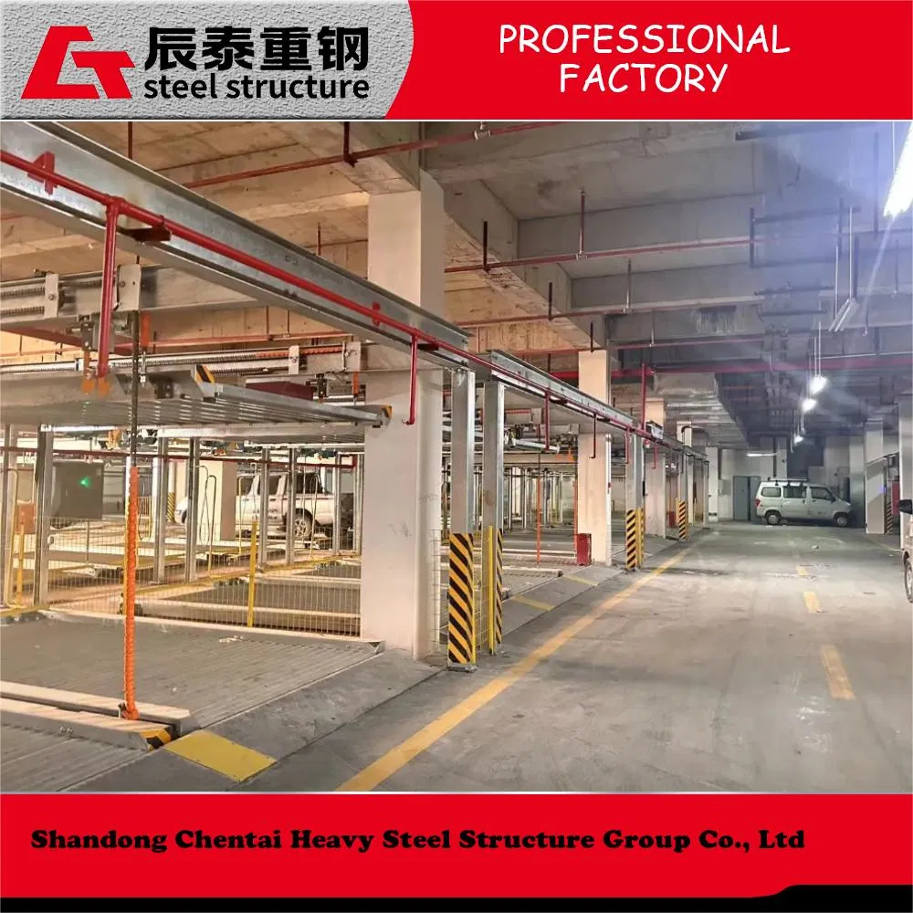 Customized Design Multi-Storey Steel Structure Building Above-Ground Parking Lot