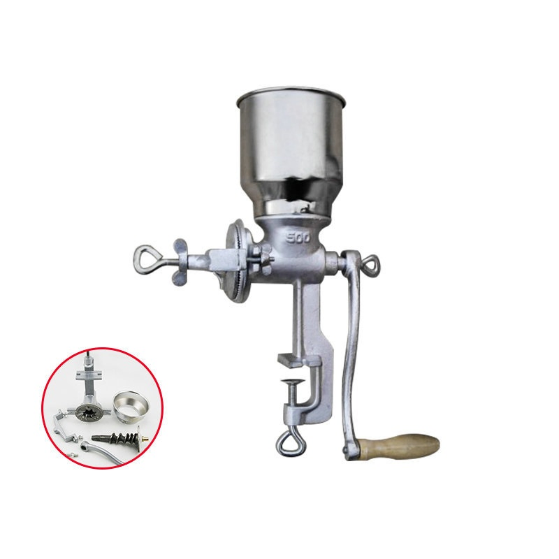 Small Sugar Powder Peanut Cereal Corn Wheat Maize Sorghum Flour Mill Manual Grain Grinder Esg16877