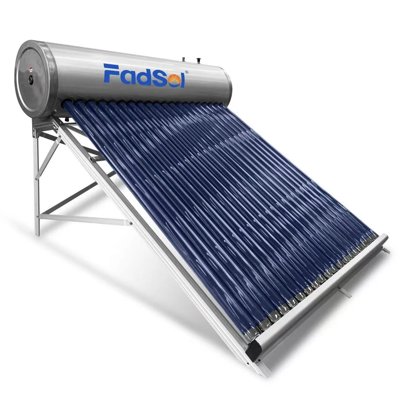 Солнечный водонагреватель, коллектор, безнапорный, стильный