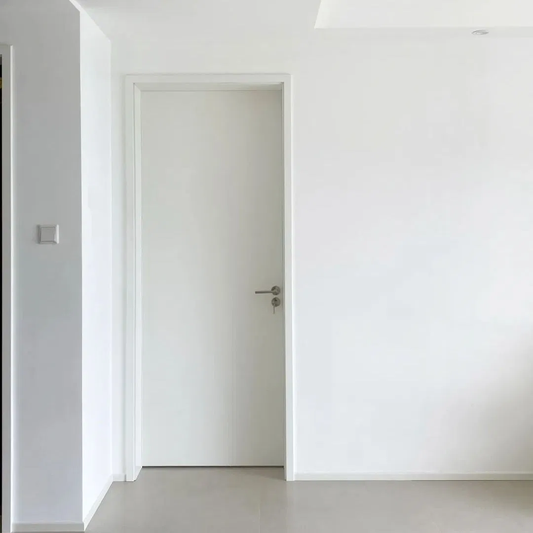 Modern Indoor Wood Door for Bedroom Finished Surface Waterproof Feature for Hospital and School Application