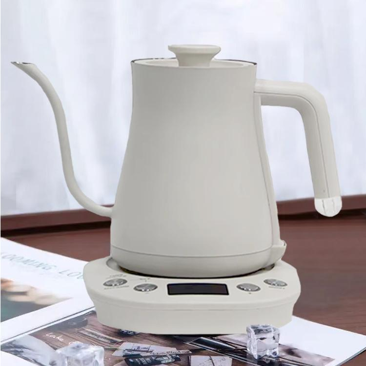 Modern Tea Kettle Electric Coffee Pot 600ml Hotel Energy Saving Electric Coffee Kettle with Temperature Control