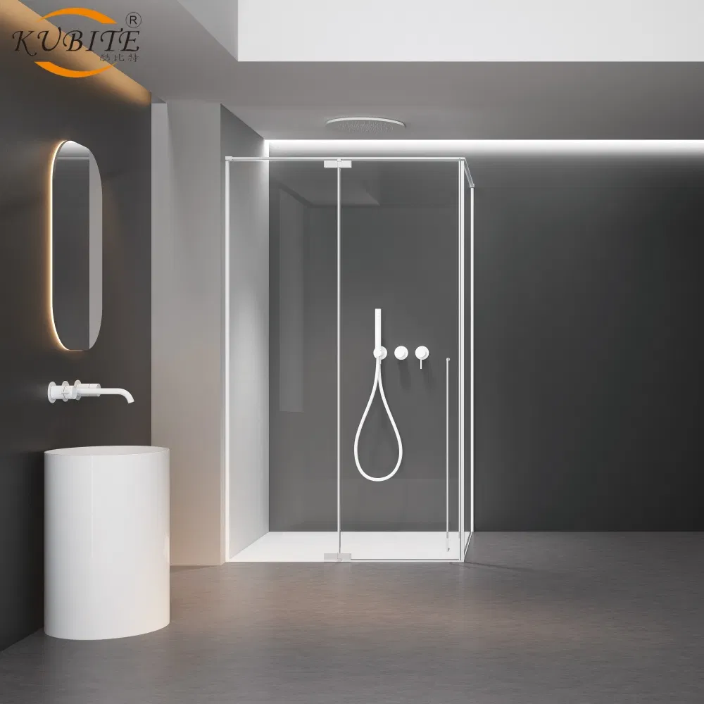 Kubite T62 Stainless Steel Framed Shower Enclosure for Modern Bathrooms