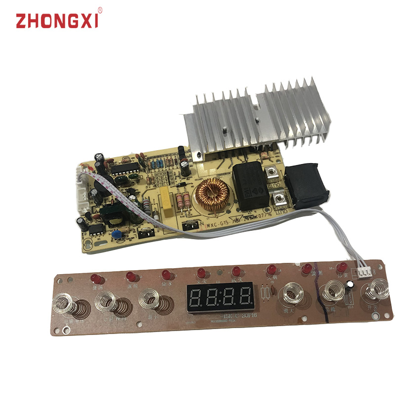 High Technology Multifunction 2000W Fast Cooking Infrared Cooker White Colour Tempered Glass