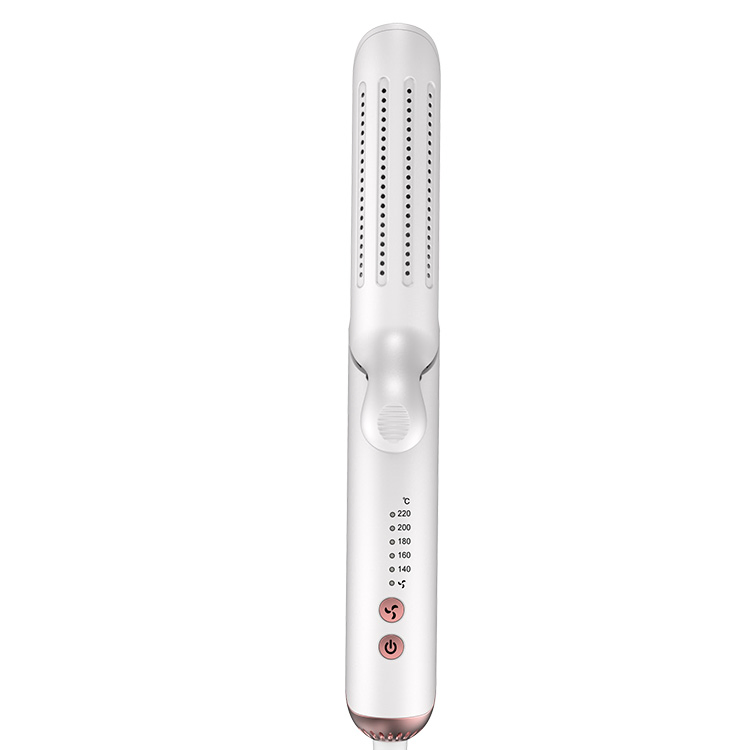 2-in-1 Straightener Temperature Control Adjustable Curl Straightener Doesn't Hurt Hair Styler