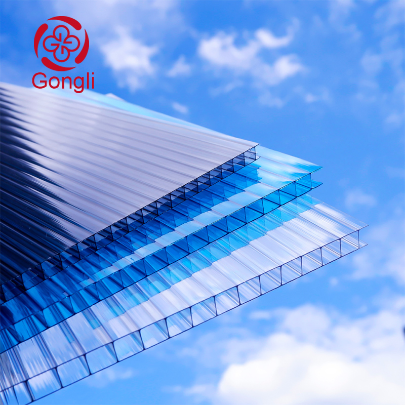 100% Bayer Raw Material UV Protected Polycarbonate Sheet