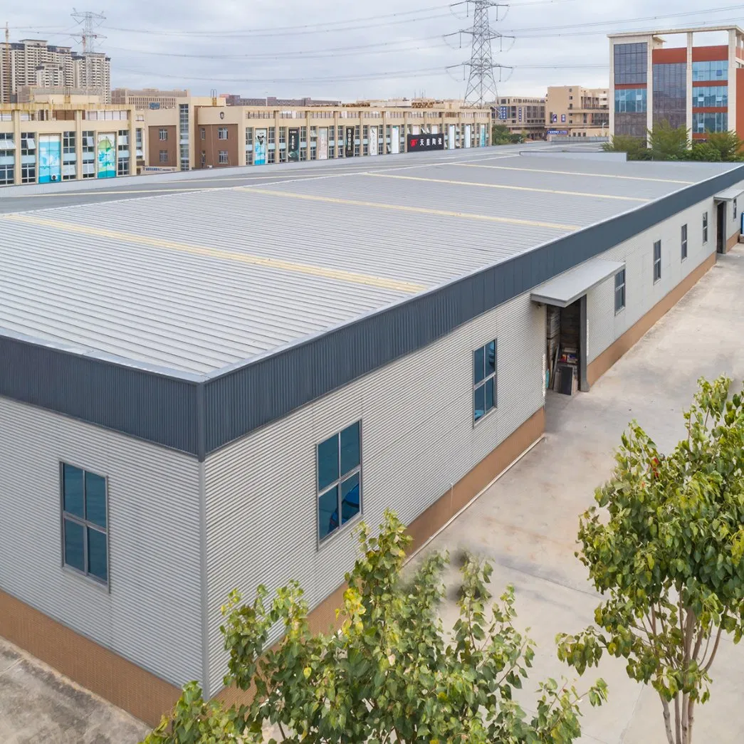 Fire Proof Prefabricated Building Steel Framed House Kit Warehouse