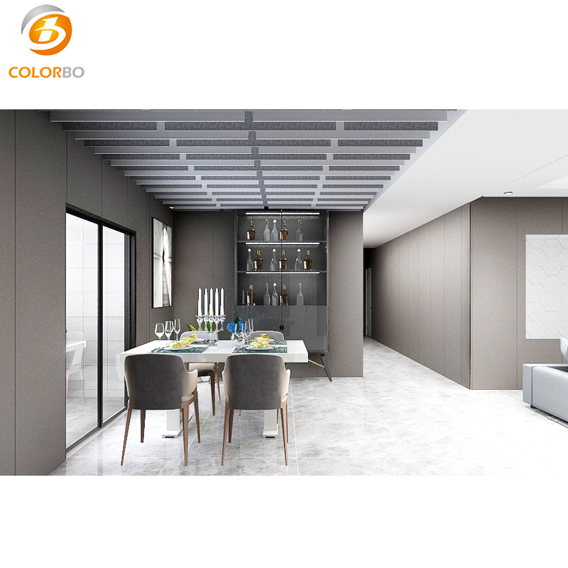 High performance Carton Packed Eco Protction Decoration Material Polyester Fiber Pet Decorative Panel