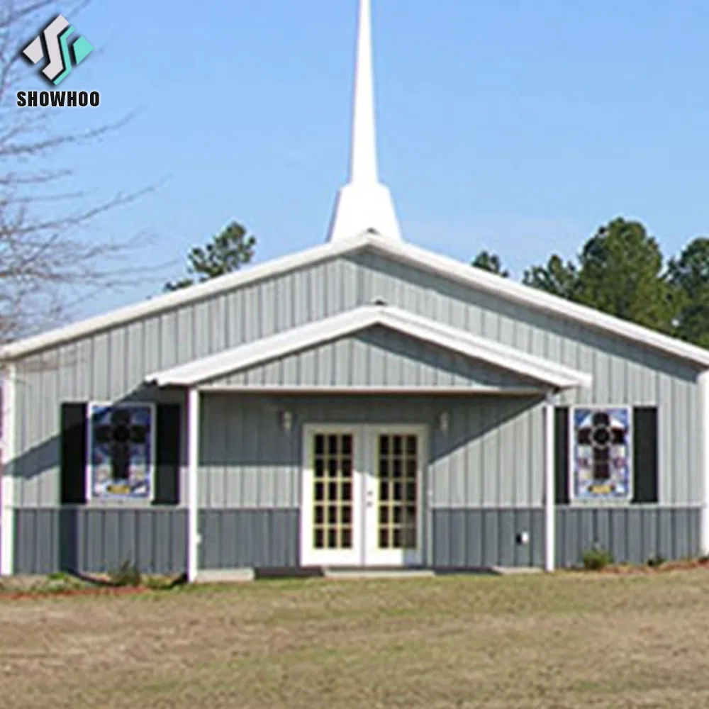 Steel Structure Prefabricated Church Buildings Designs