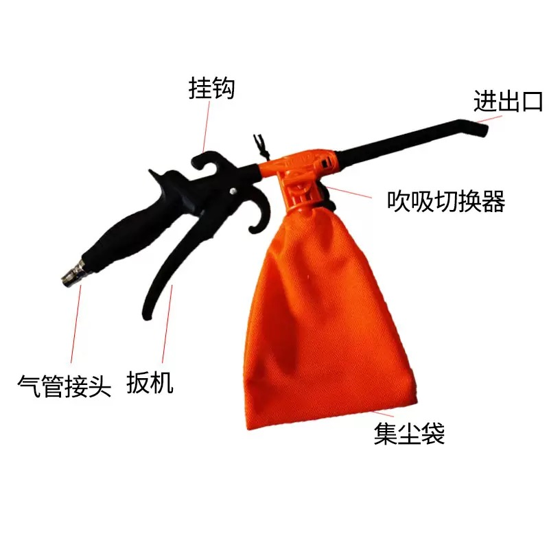 Пневматический краскопульт Air Blow Gun и пылесос SEWKEY
