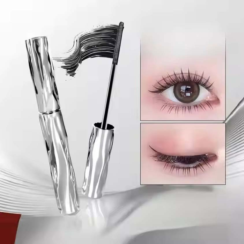 Mascara Primer Waterproof Long Curly Non Dizzyclear and Durable Eye Black Cross-Border