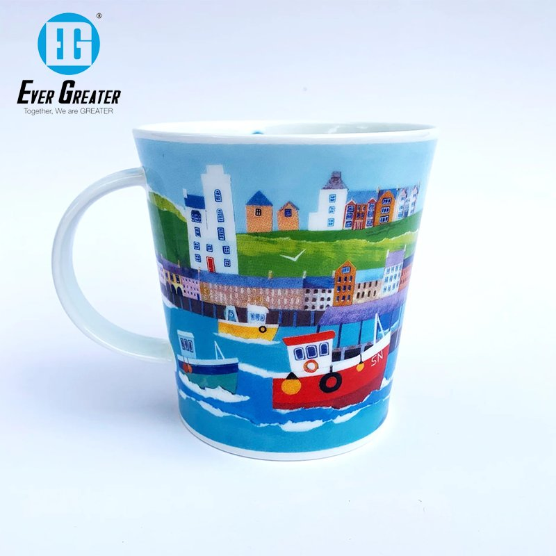 Керамические кружки на Новый год с индивидуальным дизайном