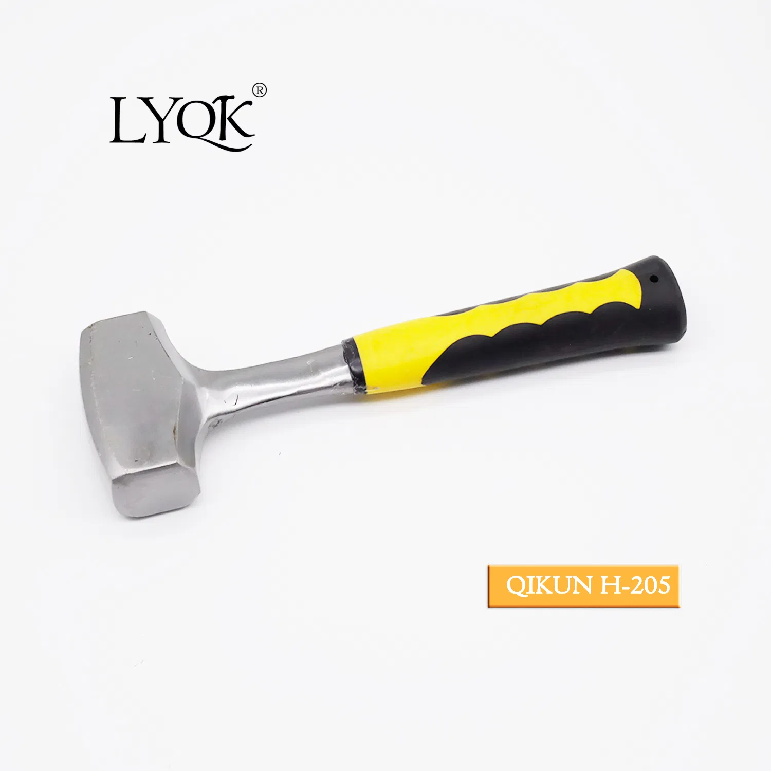 H-205 Construction Hardware Hand Tools Plastic Coated Handle German Type Stoning Stone Hammer
