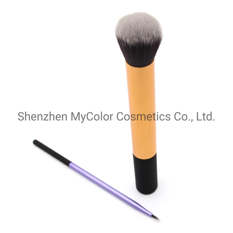 Wholesale Private Logo Cosmetic Brush Set Long Ferrule Make up Brushes Fashion Set