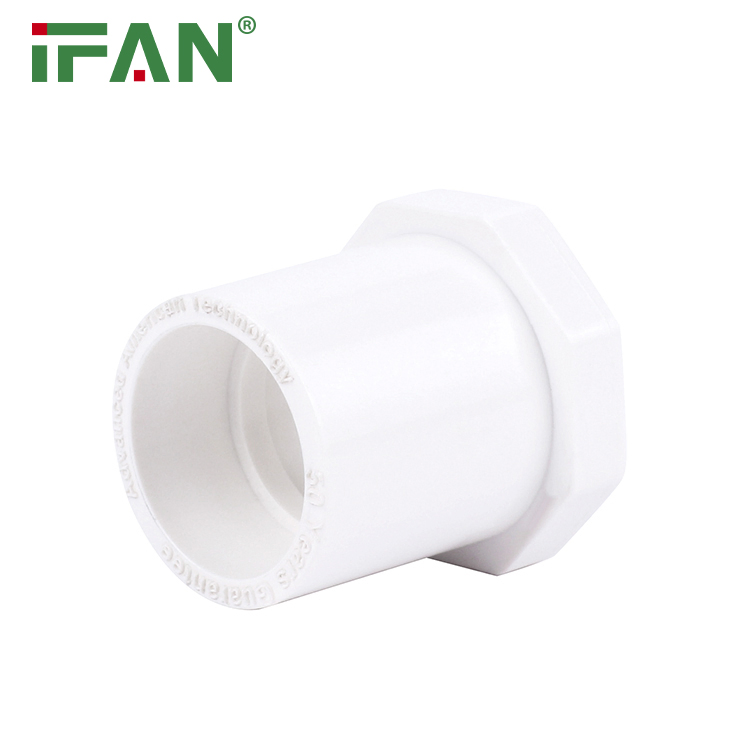 Ifan Sch40 Low Price 3/4"-6" White Pn16 Bushing UPVC Fitting