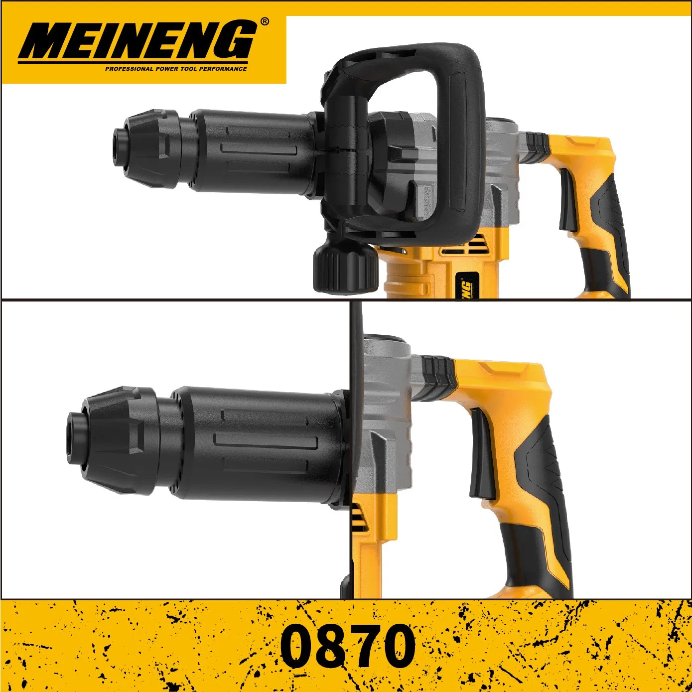 Отбойный молоток Demolition Hammer 0870, 1650Вт, 15Дж