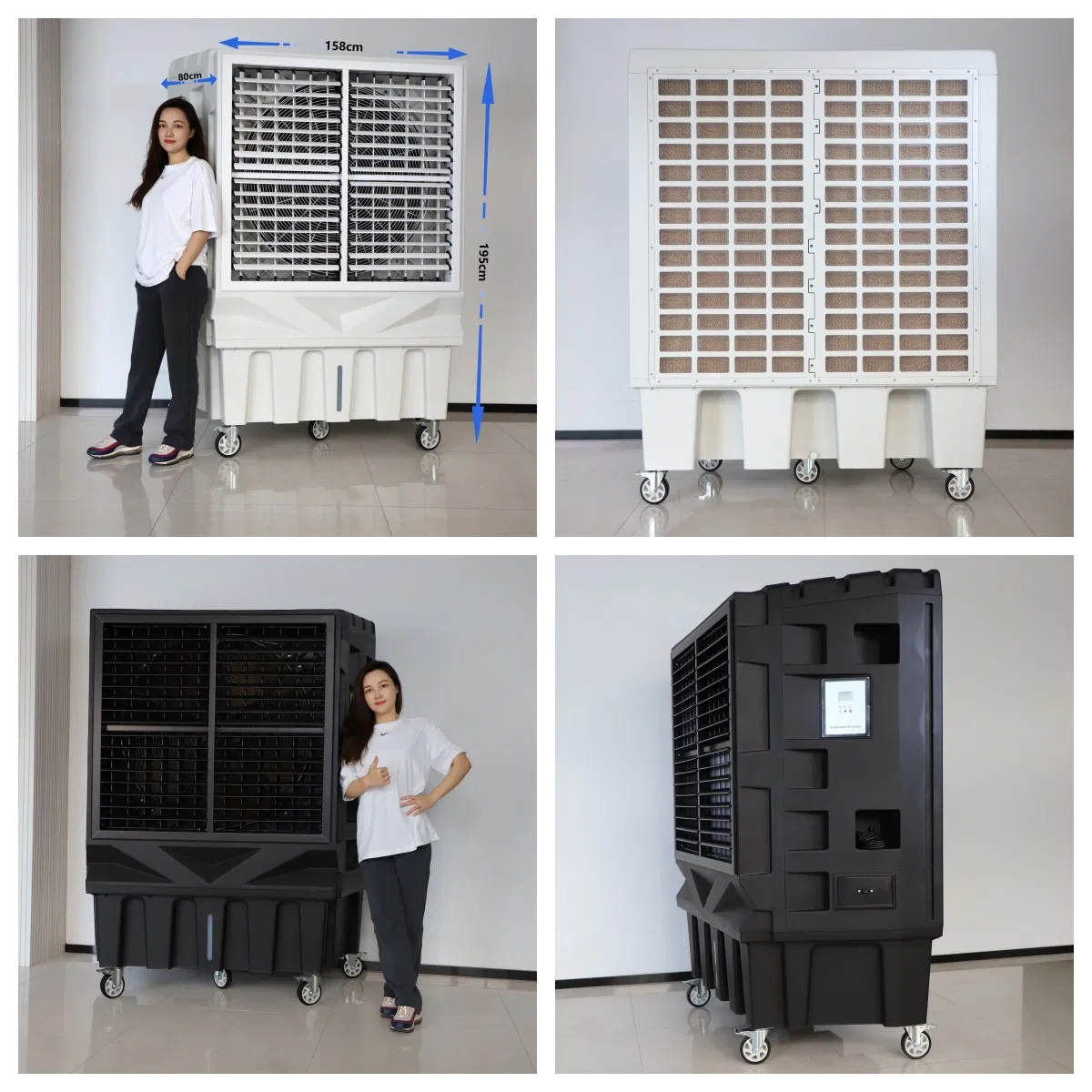 30000CMH Workshops Movable Air Condition Evaporative Air Cooler Swamp Cooler Climatizacion Evaporativa