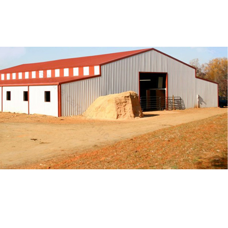 Custom Steel Structure Prefab Steel Fabrication Horse Stable