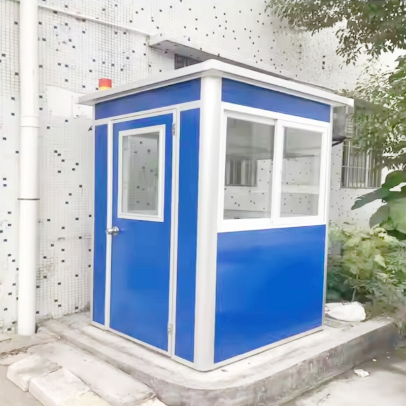 Factory Customized Modular Design Luxury Durable Prefab Eco-Friendly Mobile Security Booth for Modern Guarding Solutions