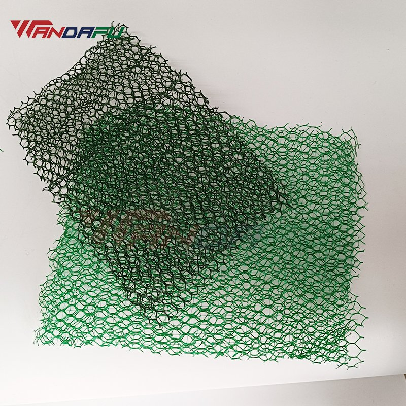 Em3 Em4 Em5 Grass Grow Mat Green Erosion Control Mat Earthwork Product 3D Geomat
