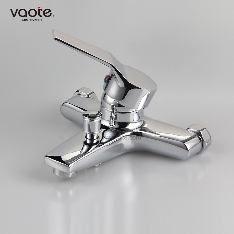 Wall Mounted Single Lever Bath Mixer Modern Tub Faucet (VT 10501)