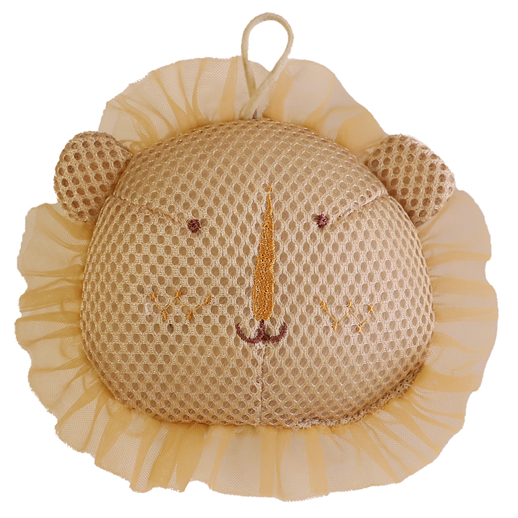 Own Factory Suppliers Sell High Quality, Sponge Bath Lion Skin Exfoliating Gloves for Men and Women Natural Sponged Bath