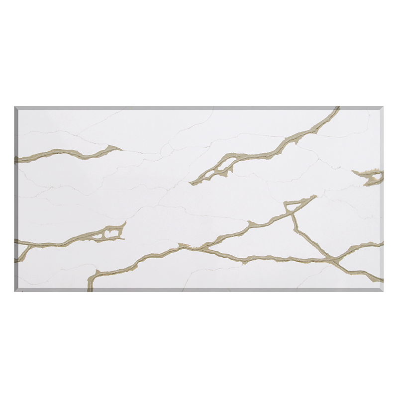 Horizon Good Quality Calacatta Cacarra Particle Slab Fob China
