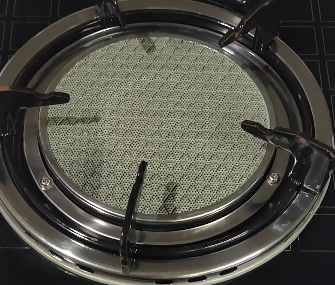 Goldk GS-355 Premium Quality Inner Tempered Glass 2 Burner Table Gas Stove