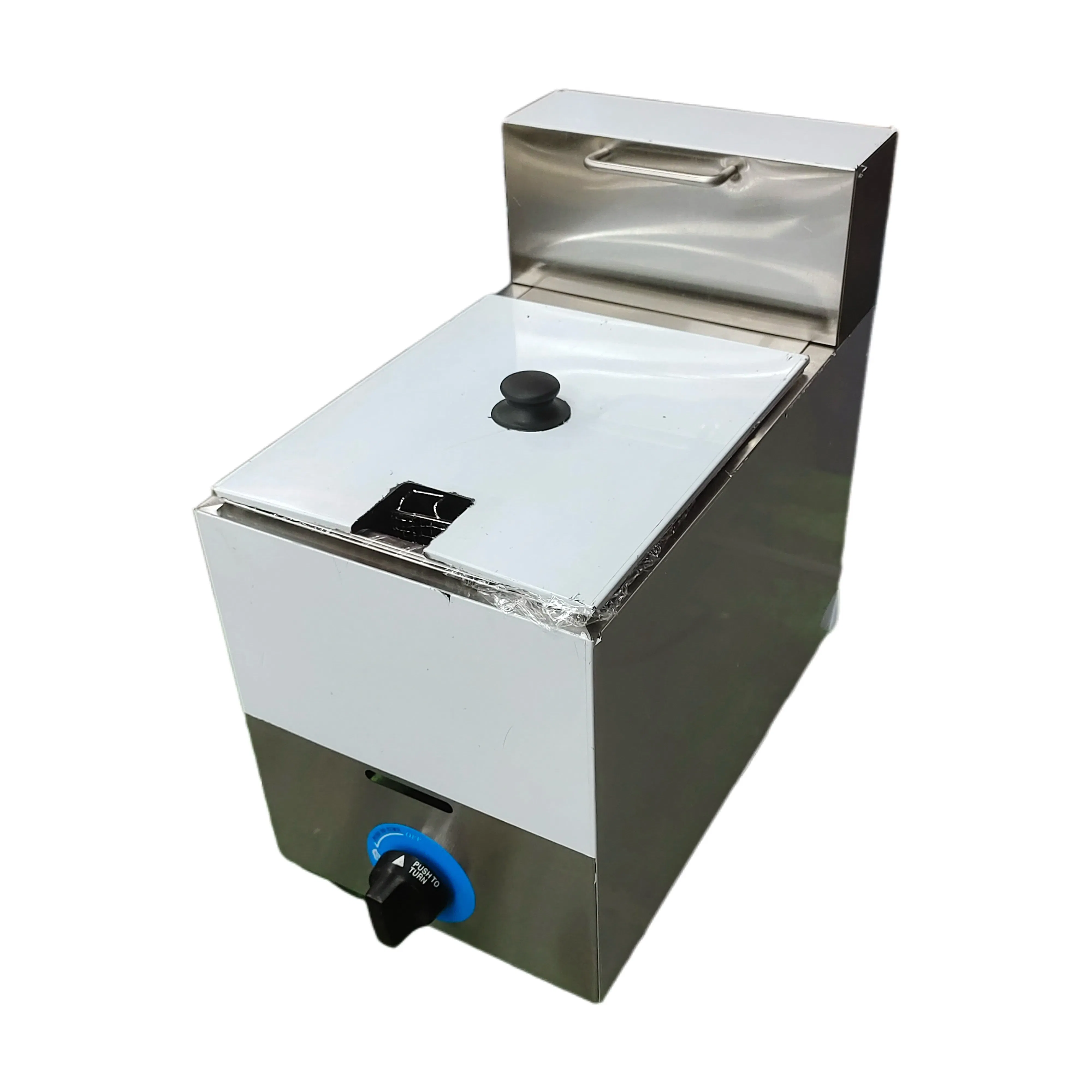 OEM&ODM Simple Operation Gas Fryer 8L Canteen Use