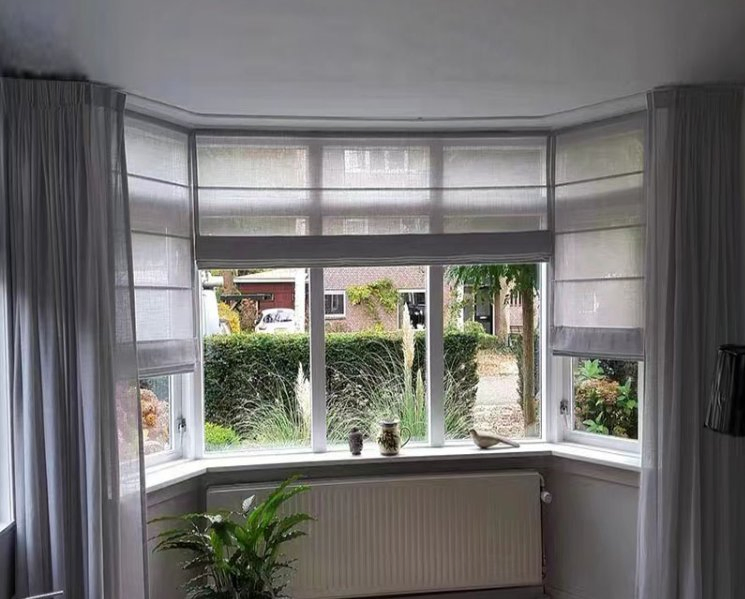 Luxury Components Roller Accessories Cord or Cordless Roller Shade Roman Blinds