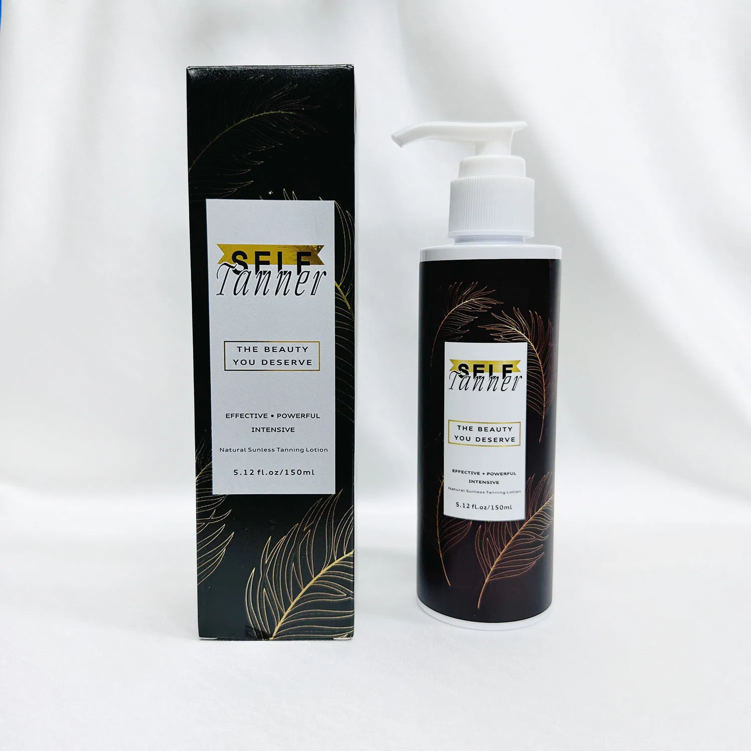 OEM ODM Self Tanner Lotion Rich Vitamin E Tanning Cream for Body Natural Tanning Lotion