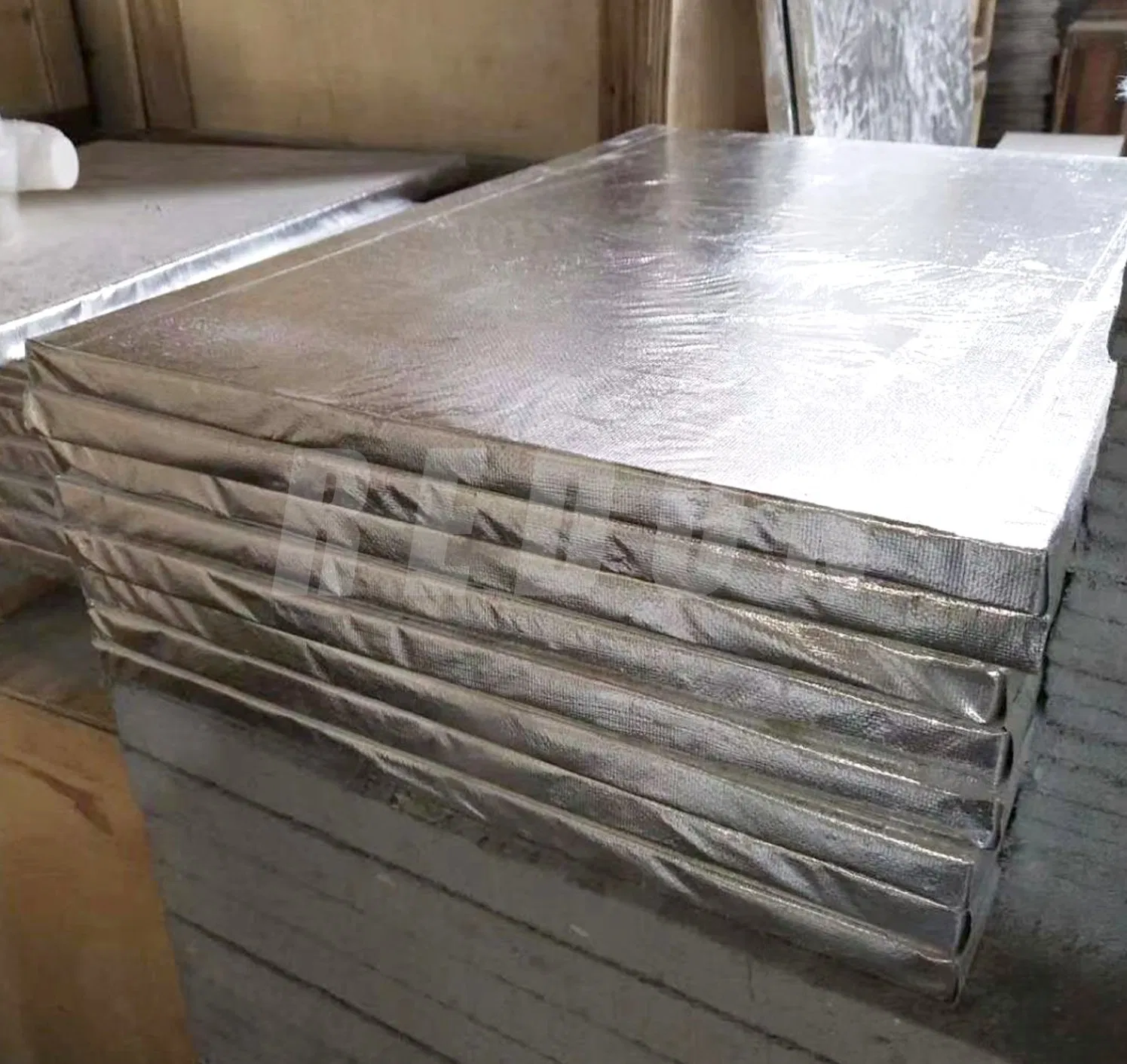 Nano Aerogel Material Thermal Insulation Blanket Ceramic Fiber Composite Insulation Board