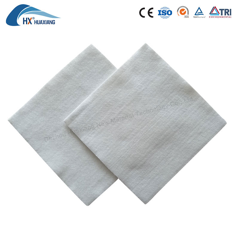 Polyester Short Fiber 100g 200g 300g 400g 600g Needle Punched Nonwoven Textile Fabric Geotextile Fabrics