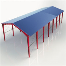 Prefabricated Light Weight Steel Structure Light Steel Structure Garage Garage/Car Garage for Mobile Car and Bicycle