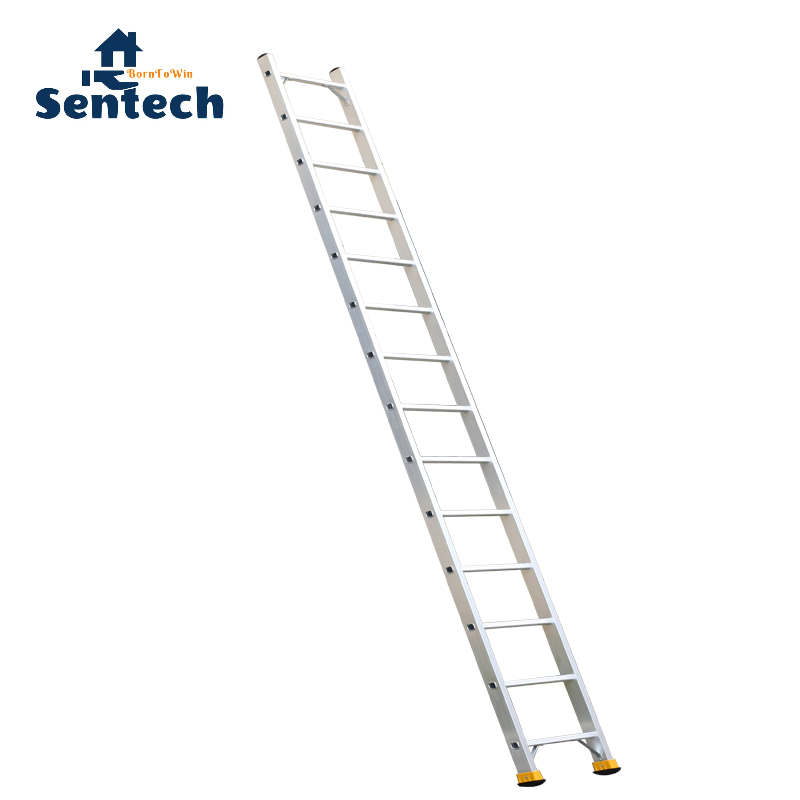 Hot in South American Market ANSI Certified Aluminum Straight Ladder for Industrial