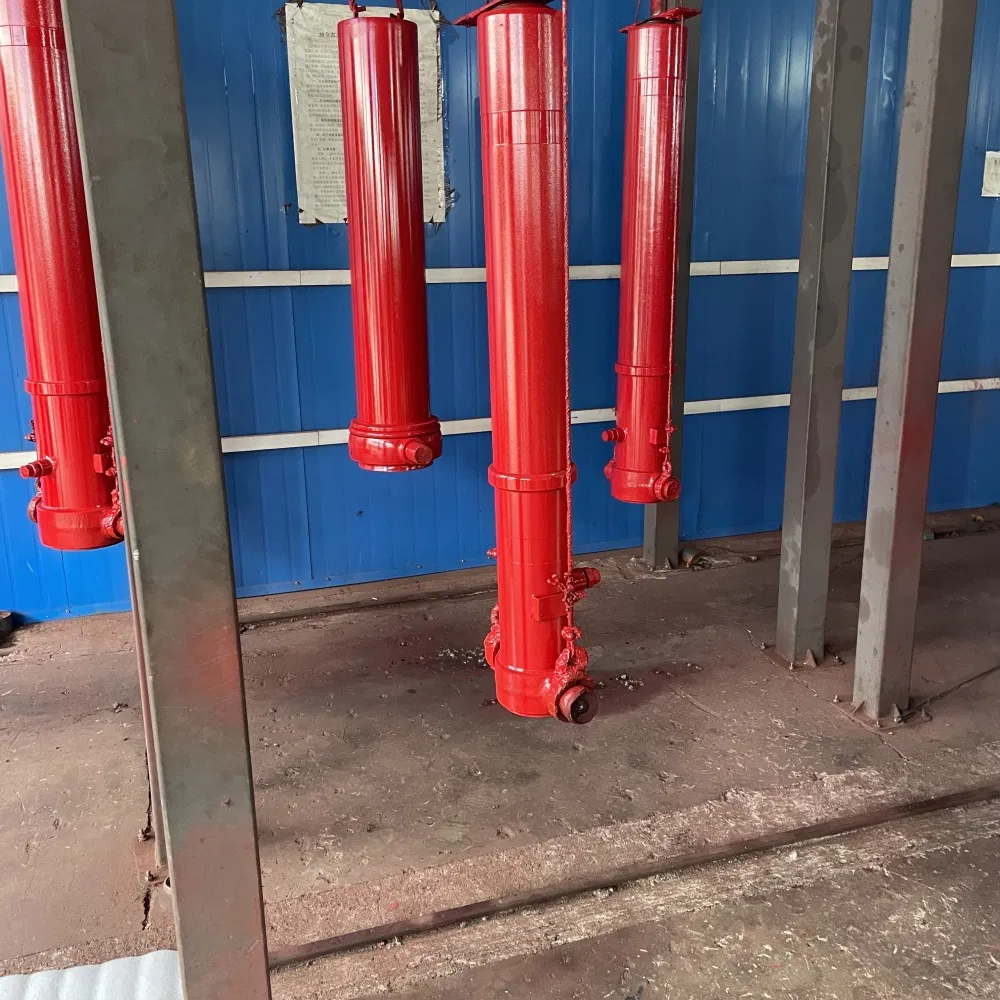 Гидравлический цилиндр для самосвалов и спецтехники