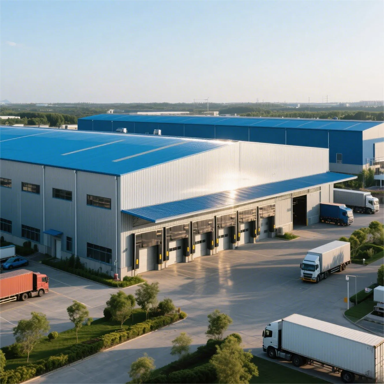 Customizable Heavy-Duty Steel Warehouse Designed for Extreme Weather Resilience