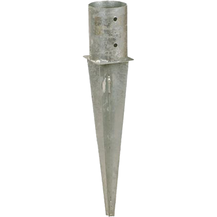 Круглый анкер с квадратной пластиной HDG