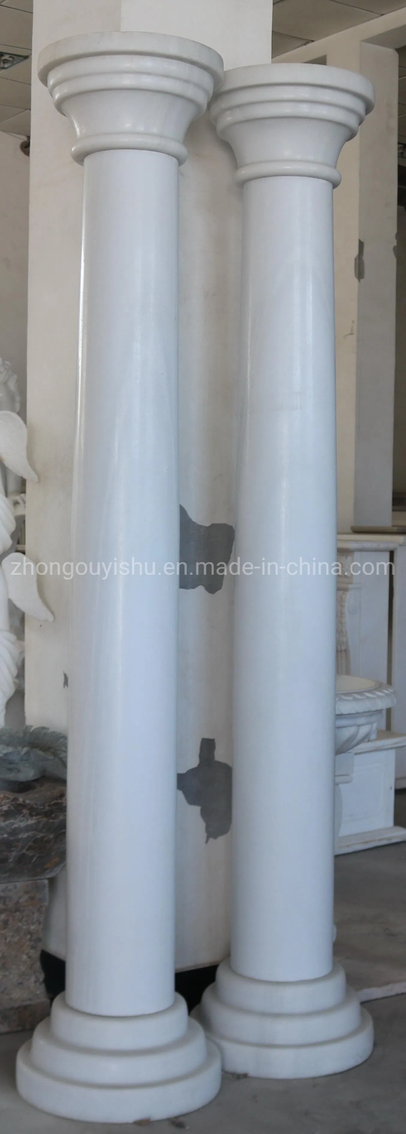 Stone Roman Column Ionic Doric Column