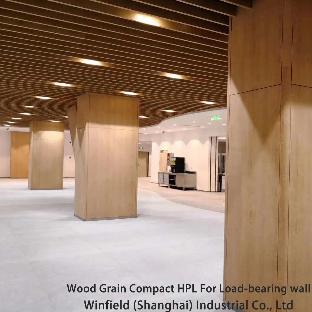 Fireproof Waterproof HPL Panel for Interior Wall Cladding