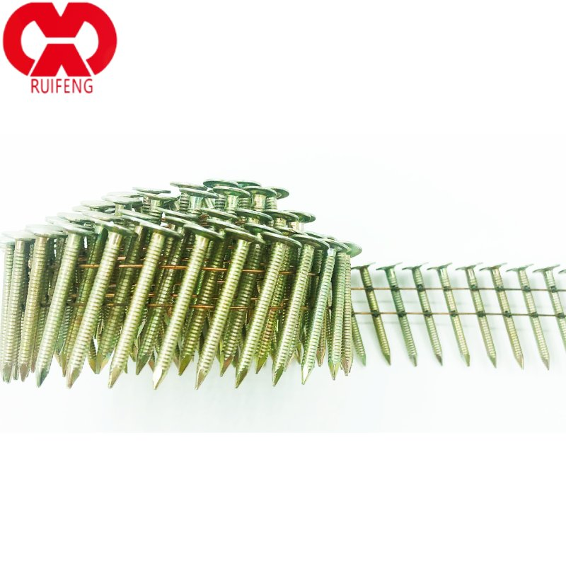 Wholesale Price Diameter: 3.05mm 16deg Hardware Coil Roofing Nail Concrete Steel Roofing Nail Framing Nail