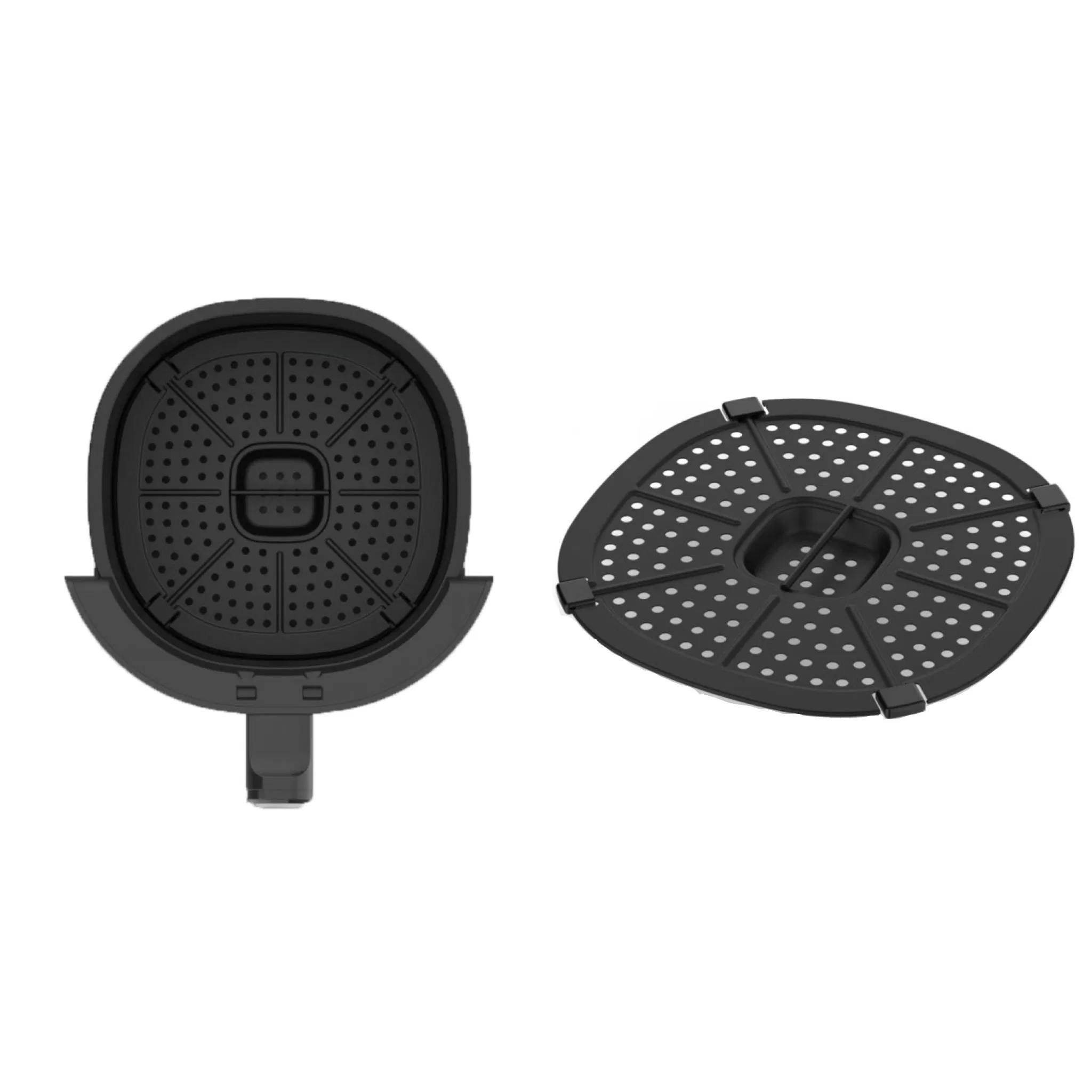 1500W Electric Hot Air Fryers Non-Stick Removable Frying Basket Cooking Without Oil