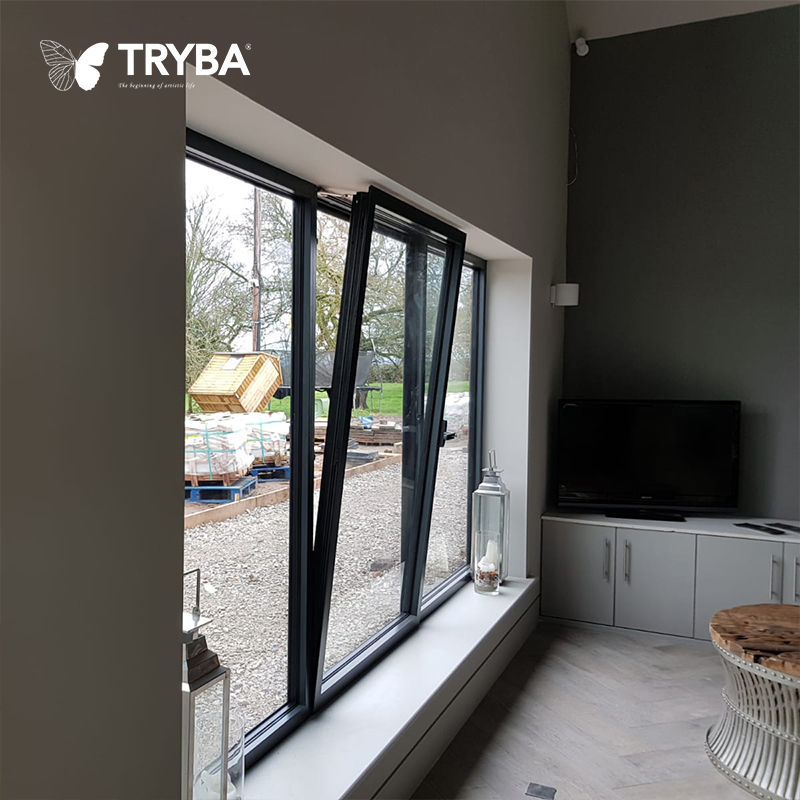 High-End As2047 Australia Standard Low U Factor 0.8W Aluminum Awning Metal Window Awning/Casement/Tilt and Turn Window Passive House