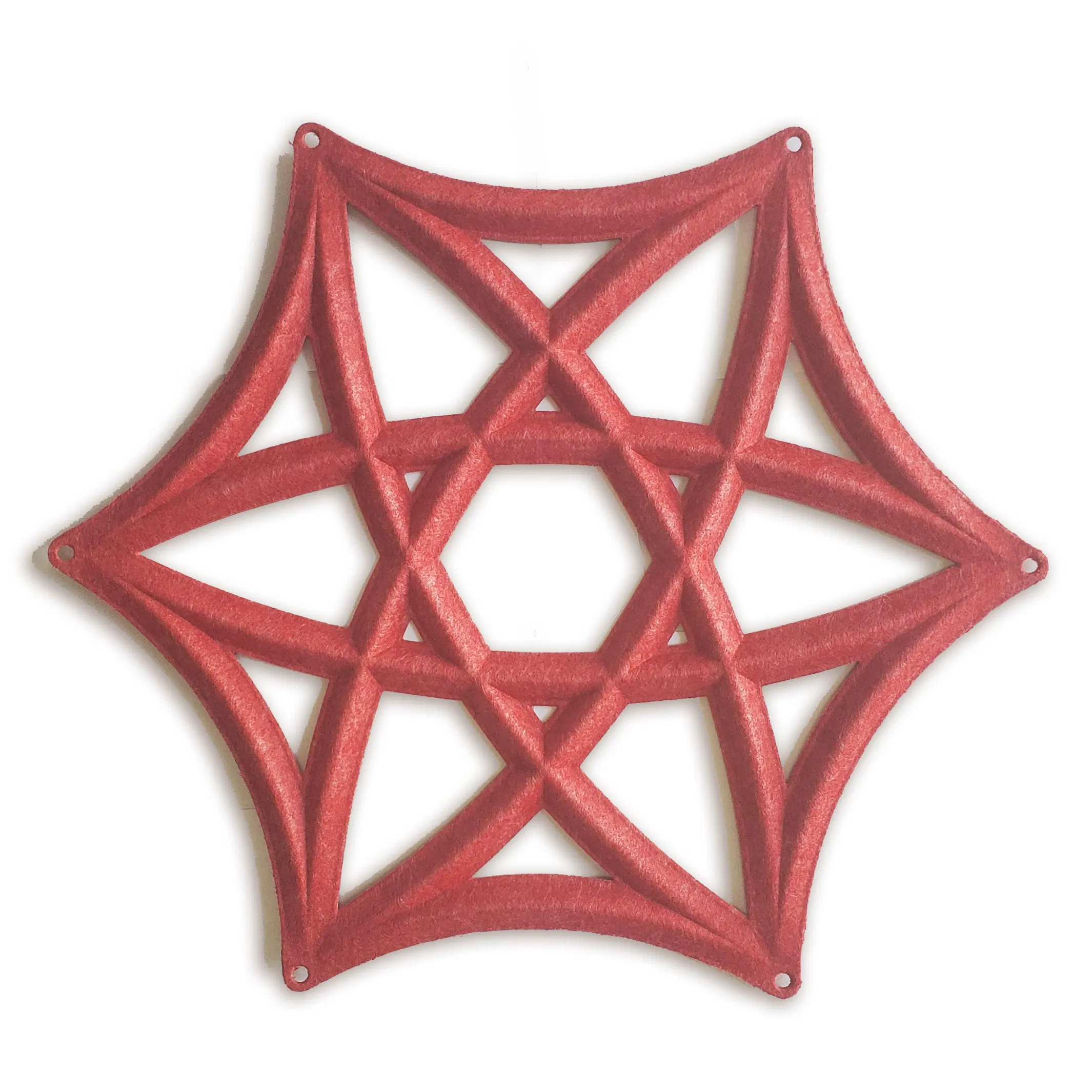 Polyester Fiber 3D Hexagon Acoustic Soundproof Panel