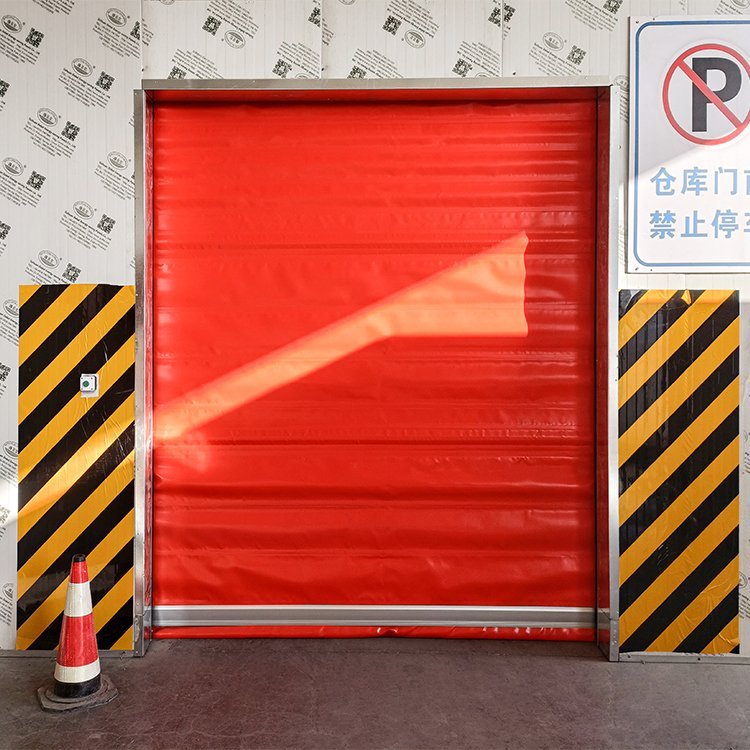 Rolling Cold Storage Room Fast Door for Chiller and Freezer Warehousing