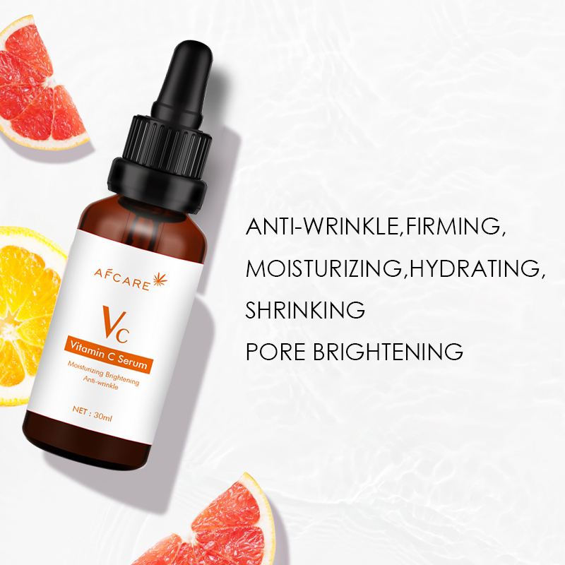 OEM Customhigh Quality Moisturizing Hyaluronic Acid Vitamin C Face Serum