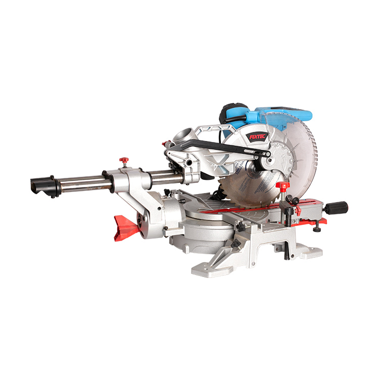 Fixtec 1800W 255mm Sliding Compound Miter Saw Power Tools Saw Compound Miter Saw with Laser